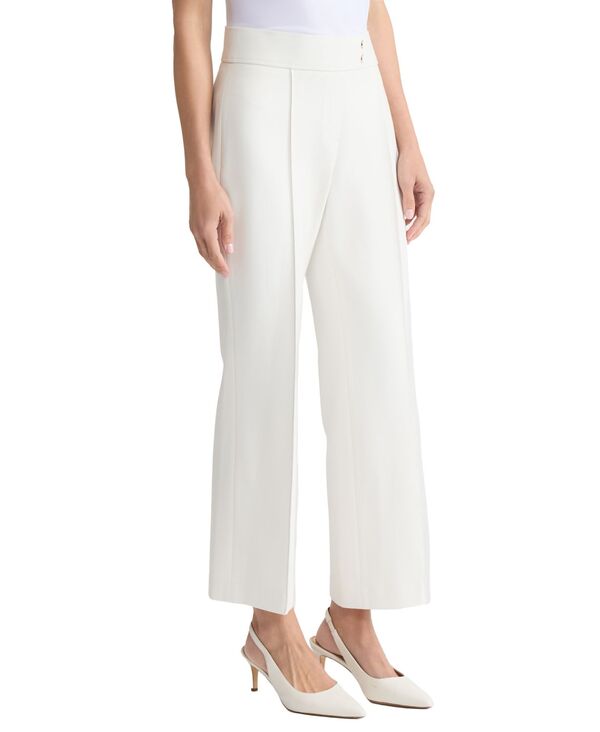 ジョーンズニューヨーク レディース ボトムス カジュアルパンツ Jones New York Women's Pull-On Pintuck Trousers Jones White ホワイト