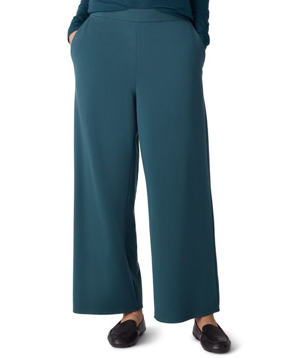 エイリーンフィッシャー レディース ボトムス カジュアルパンツ アンクル Eileen Fisher Women's Wide-Leg Ankle Pants Alpine