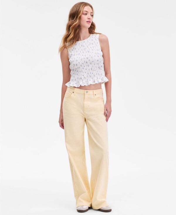 セレブリティピンク レディース ボトムス デニムパンツ ジーンズ Celebrity Pink Juniors' Baggy Wide-Leg Jeans Bttylw