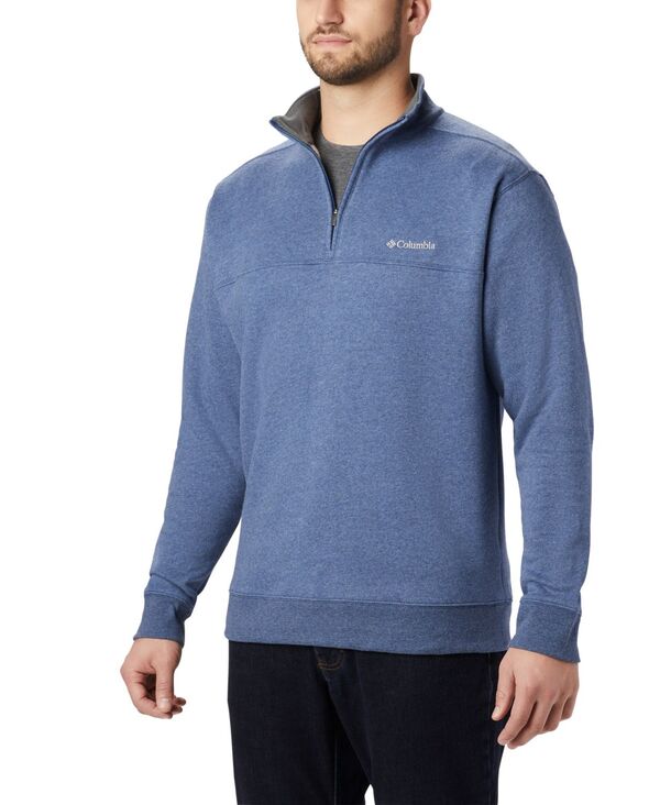 コロンビア メンズ アウター パーカー・スウェット シャツ フリース Columbia Men's Hart Mountain II Quarter-Zip Fleece Sweatshirt Carbon Heather ヘザー 17,136円