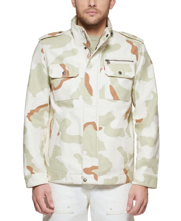 リーバイス メンズ アウター ジャケット・ブルゾン Levi's Men's Field Jacket Desert Camo/sand サンド