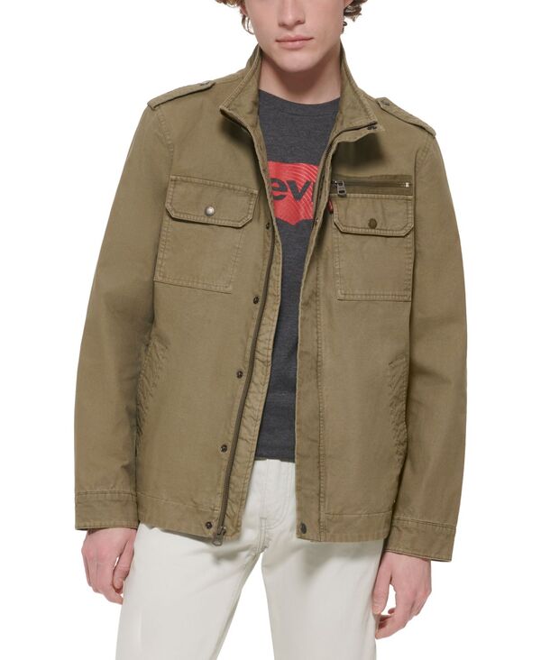 リーバイス メンズ アウター ジャケット・ブルゾン Levi's Men's Field Jacket Light Olive オリーブ