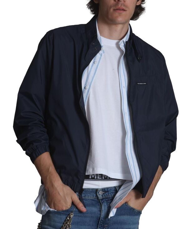 メンバーズオンリー メンズ アウター ジャケット・ブルゾン Members Only Men's Windbreaker Packable Jacket Navy ネイビー
