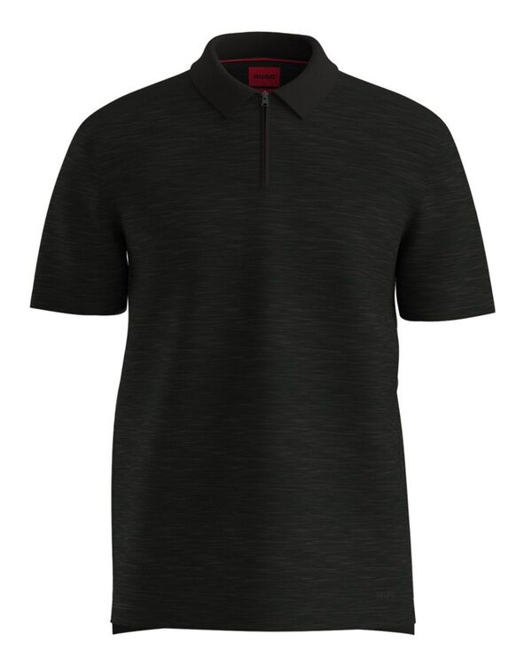ヒューゴボス メンズ トップス ポロシャツ 半袖 Hugo Boss Men'short-Sleeve Polo Shirt Black ブラック