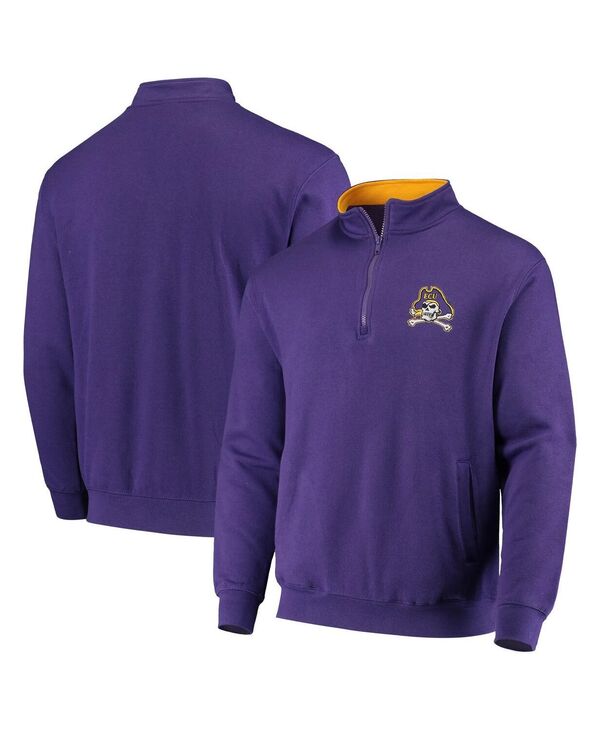 コロシアム メンズ アウター ジャケット・ブルゾン ロゴ Colosseumen's PurpleCU Pirates Tortugas Logo Quarter-Zip Jacket Purple パープル