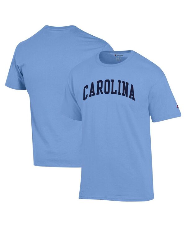 チャンピオン メンズ トップス Tシャツ ヒール Champion Men's Carolina Blue North Carolina Tar Heels Basic Arch Long Sleeve T-Shirt Light Blue ブルー 7,485円