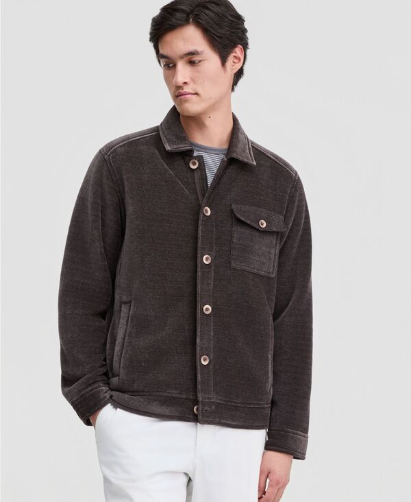 トッミーバハマ メンズ アウター ジャケット・ブルゾン 長袖 Tommy Bahama Men'sumneridge Long-Sleeve Button-Front Jacketread