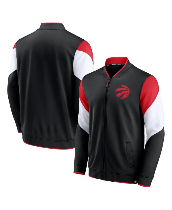 ファナティクス メンズ アウター ジャケット・ブルゾン Fanatics Men's Black Toronto Raptors League Best Performance Full-Zip Jacket Black ブラック