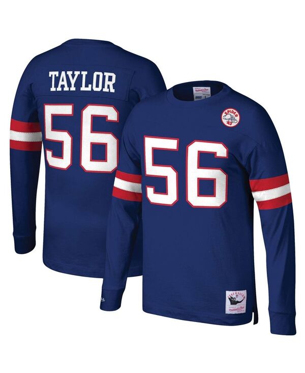 ミッチェル&ネス メンズ トップス Tシャツ トール Mitchell & Ness Men's Lawrence Tayloroyal New York Giants Big and Tall Cut & Sew Player Name and Number Long Sleeve T-shirt Royal 19,236円