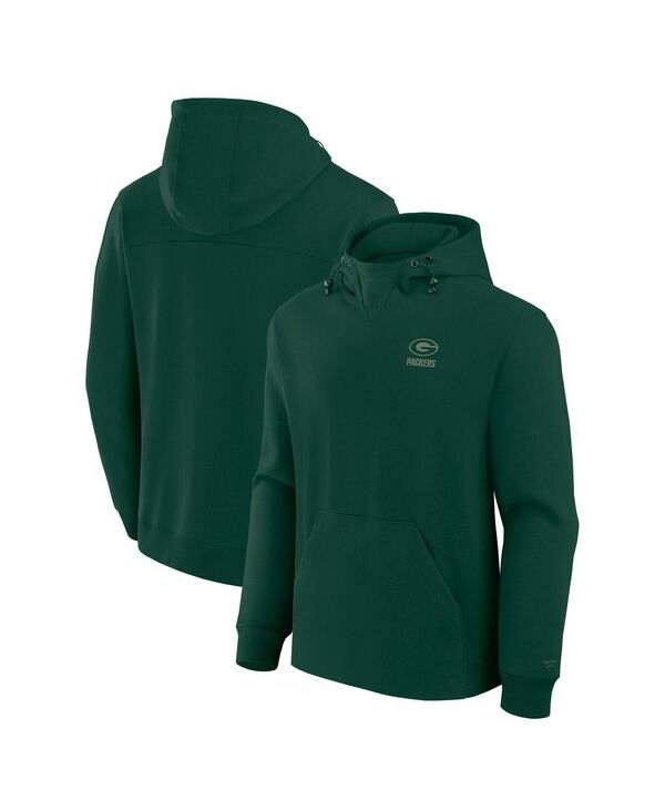 ファナティクス メンズ アウター パーカー・スウェット Fanatics Men's and Women's Green Bay Packers Front Office Tonal Tri-Blend Pullover Hoodie Green グリーン