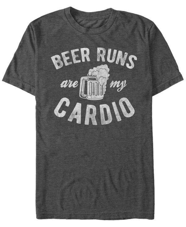 フィフスサン メンズ トップス Tシャツ Fifth Sun Men's Beerun Cardio Short Sleeve T-Shirt Charcoal heather チャコール