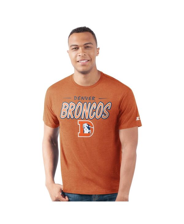 スターター メンズ トップス Tシャツ Starter Men'sOrange Denver Broncos Prime Time T-Shirt Orange オレンジ