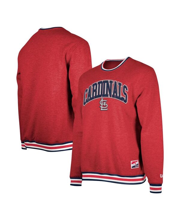ニューエラ メンズ アウター パーカー・スウェット シャツ New Era Men's Red St. Louis Cardinals Father's Day Pullover Sweatshirt Red レッド