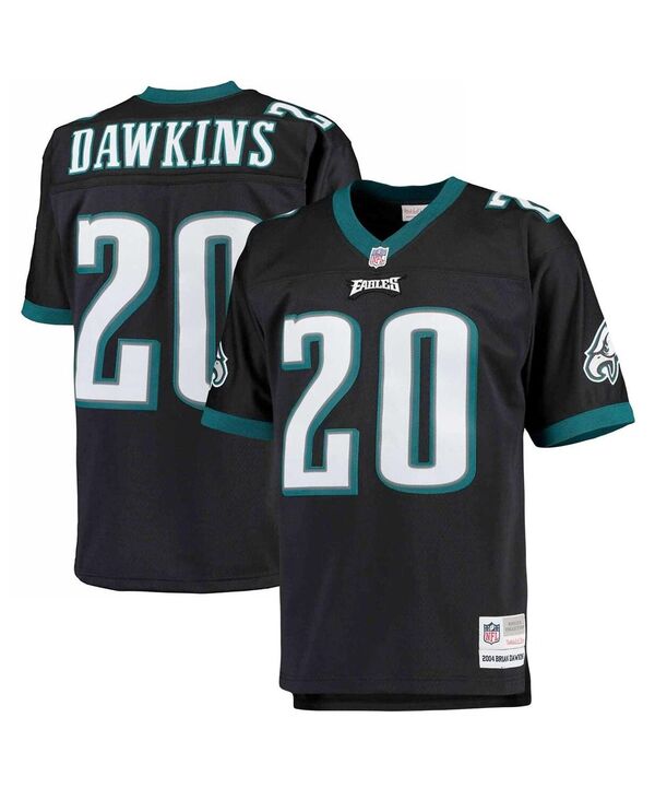 ミッチェル&ネス メンズ トップス シャツ トール ジャージー Mitchell & Ness Men's Brian Dawkins Black Philadelphia Eagles Big and Tall 2004 Retired Playereplica Jersey Black ブラック