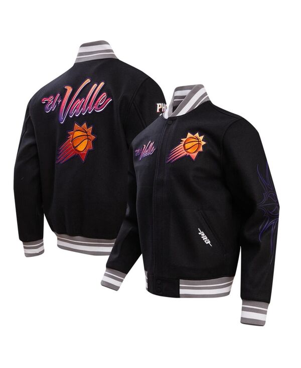 プロスタンダード メンズ アウター ジャケット・ブルゾン Pro Standard Men's Black Phoenix Suns 2023/24 City Edition Full-Zip Varsity Jacket Black ブラック