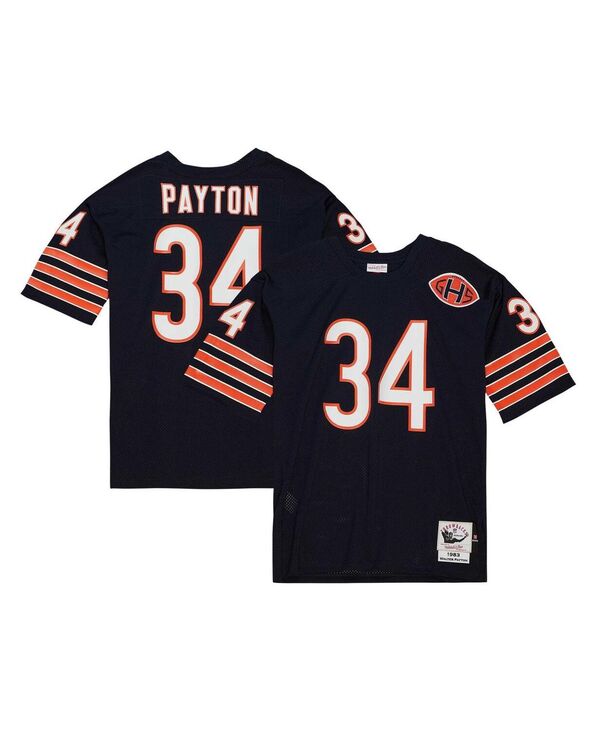 ミッチェル&ネス メンズ トップス シャツ ジャージー Mitchell & Ness Men's Walter Paytonavy Chicago Bears 1983 Authentic Throwback Retired Player Jersey Navy ネイビー