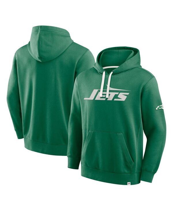 ファナティクス メンズ アウター パーカー・スウェット Fanatics Men\u0027s Kelly Greenew York Jets New Horizons Heritage Pullover Hoodie Kelly Green 緑であること