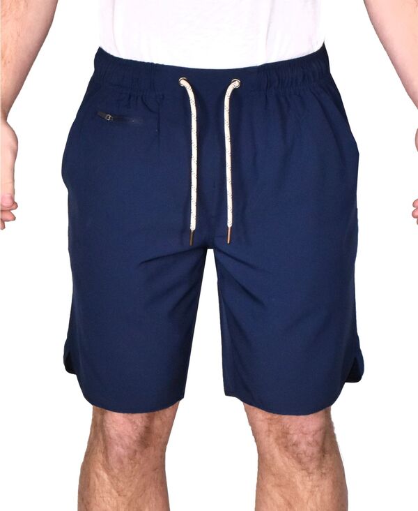 ビンテージ 1946 メンズ ボトムス ハーフパンツ・ショーツ ショートパンツ Vintage 1946 Men'solid Windjammer Hybrid Shorts Navy ネイビー
