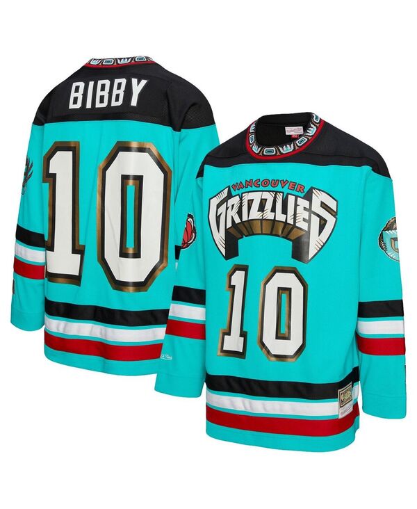 ミッチェル&ネス メンズ トップス シャツ ジャージー Mitchell & Ness Men's and Women's Mike Bibby Turquoise Vancouver Grizzlies maxed Out Fashion Hockey Jersey Turquoise ターコイズ｜ReVida 店