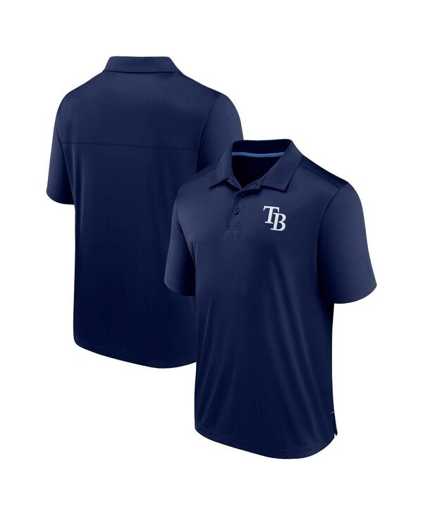 ファナティクス メンズ トップス ポロシャツ ダウン Fanatics Men's Navy Tampa Bay Rays Hands Down Polo Shirt Navy ネイビー