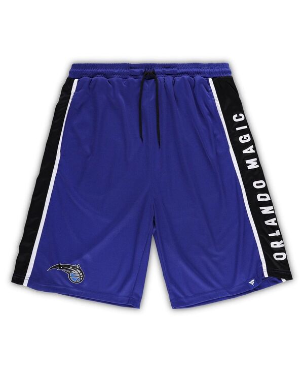 ファナティクス メンズ ボトムス ハーフパンツ・ショーツ メッシュ トール ショートパンツ Fanatics Men's Blue Orlando Magic Big and Tall Referee Iconic Meshorts Blue ブルー