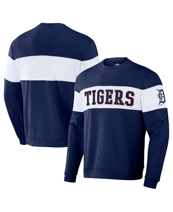 ファナティクス メンズ アウター パーカー・スウェット シャツ Fanatics Men's Darius Rucker Collection by Navy Detroitigerstripe Pullover Sweatshirt Navy ネイビー 13,831円