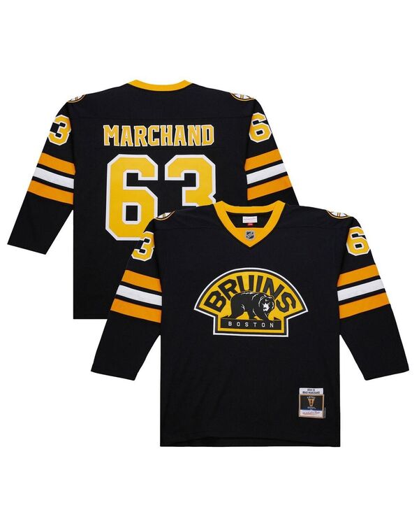 ミッチェル&ネス メンズ トップス シャツ ジャージー Mitchell & Ness Men's Brad Marchand Black Boston Bruins 2014-15 Power Play Jersey Black ブラック｜ReVida 店