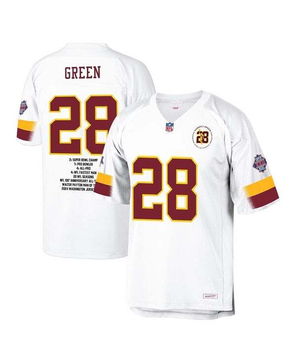 ミッチェル&ネス メンズ トップス シャツ ジャージー Mitchell & Ness Men's White Darrell Green Washington Commanders Fashion Jersey White ホワイト｜ReVida 店