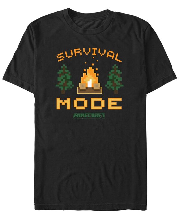フィフスサン メンズ トップス Tシャツ Fifth Sun Men's Camp Fire Survival Short Sleeve T-Shirt Black ブラック