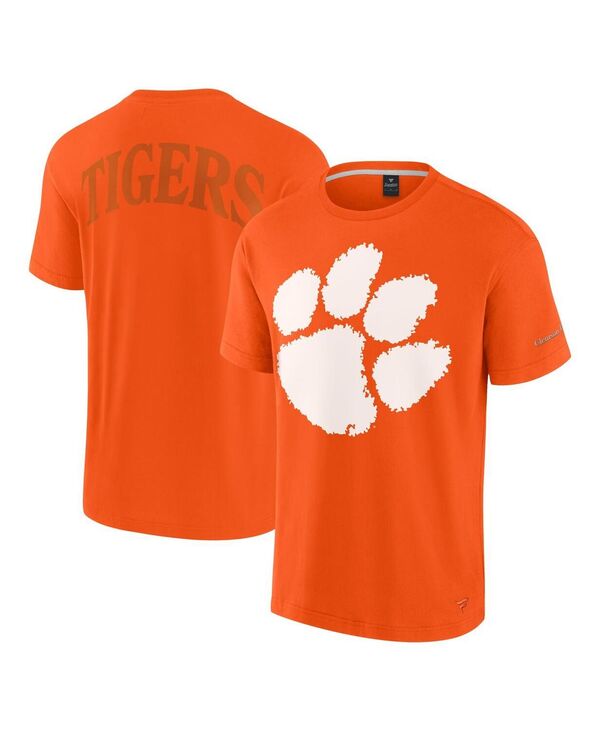 ファナティクス メンズ トップス プルオーバー Fanatics Men\u0027s Orange Clemson Tigers Iconic T-Shirt Orange オレンジ色