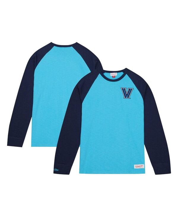 ミッチェル\u0026ネス メンズ トップス プルオーバー Mitchell \u0026 Ness Men\u0027s Light Blue Villanova Wildcats Legendary Slub Raglan Long Sleeve T-shirt Light Blue 青色