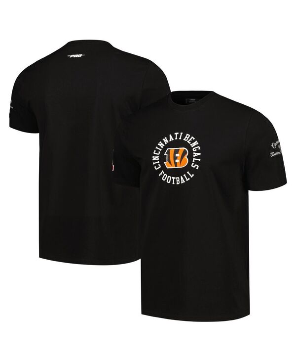 プロスタンダード メンズ トップス Tシャツ Pro Standard Men's Black Cincinnati Bengals Hybrid T-Shirt Black ブラック