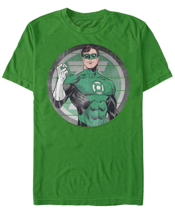 フィフスサン メンズ トップス Tシャツ Fifth Sun Dc Men's Green Lantern Comic Portrait Short Sleeve T-Shirt Kelly グリーン
