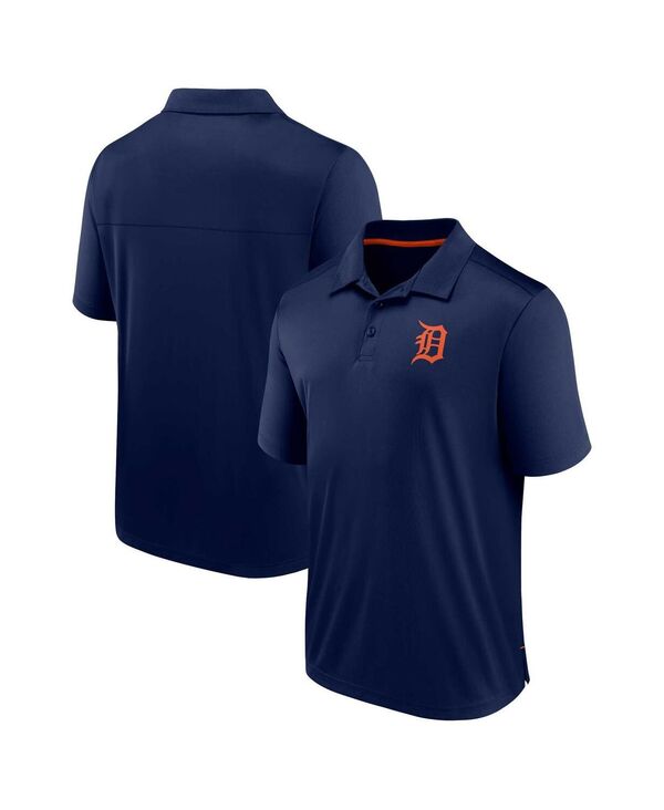 ファナティクス メンズ トップス ポロシャツ ダウン Fanatics Men's Navy Detroitigers Hands Down Polo Shirt Navy ネイビー