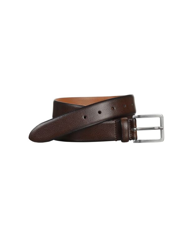 ジョンストンアンドマーフィー メンズ 付属品 胴締め Johnston \u0026 Murphy Italian Featheredge Belt Brown 赤銅色