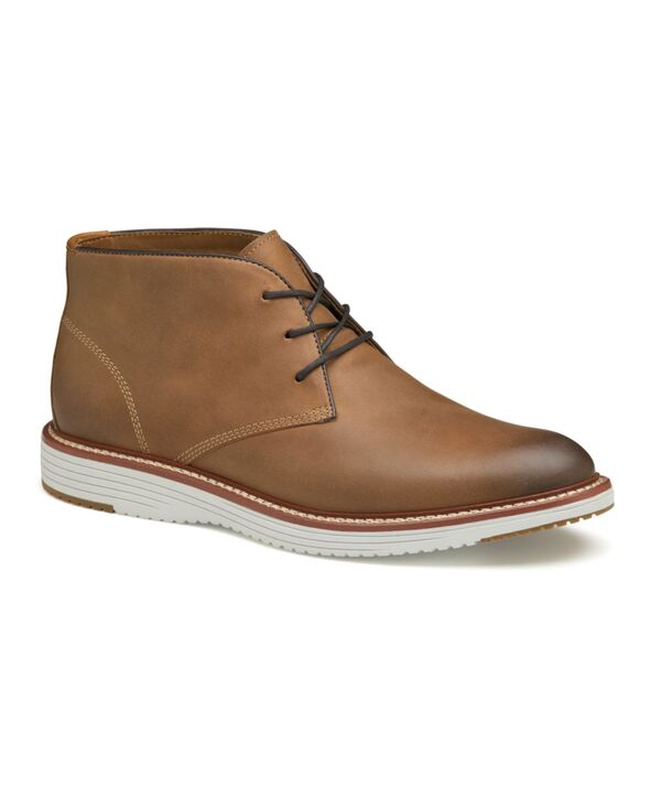 ジョンストンアンドマーフィー メンズ シューズ ブーツ・レインブーツ Johnston & Murphy Men's Upton Chukka Boots Tan タン