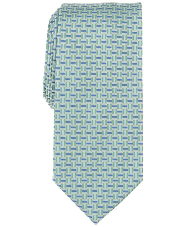 ペリーエリス メンズ アクセサリー ネクタイ Perry Ellis Portfolio Perry Ellis Men'sampson Classic Geometric Tie Green グリーン
