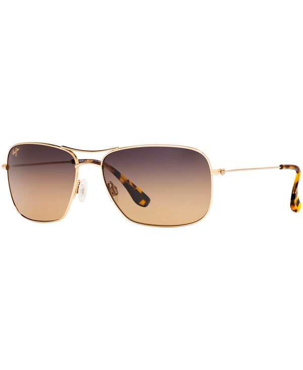 マウイ体育館 レディース 佩び物 サングラス・アイウェア Maui Jim Wiki Polarized Sunglasses 246 Gold/Brown 赤銅色