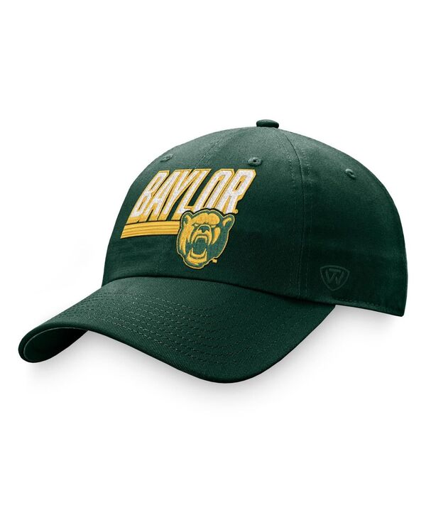 トップオブザワールド メンズ アクセサリー 帽子 Top of the World Men's Green Baylor Bearslice Adjustable Hat Green グリーン 7,796円