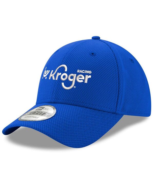 ニューエラ メンズ アクセサリー 帽子 New Era Men's Royal Ricky Stenhouse Jr. Kroger 9FORTY Snapback Adjustable Hat Royal