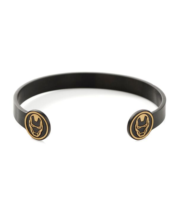 マーベル メンズ アクセサリー ブレスレット・バングル・アンクレット Marvel Men's Iron Man Cuff Bracelet Black ブラック