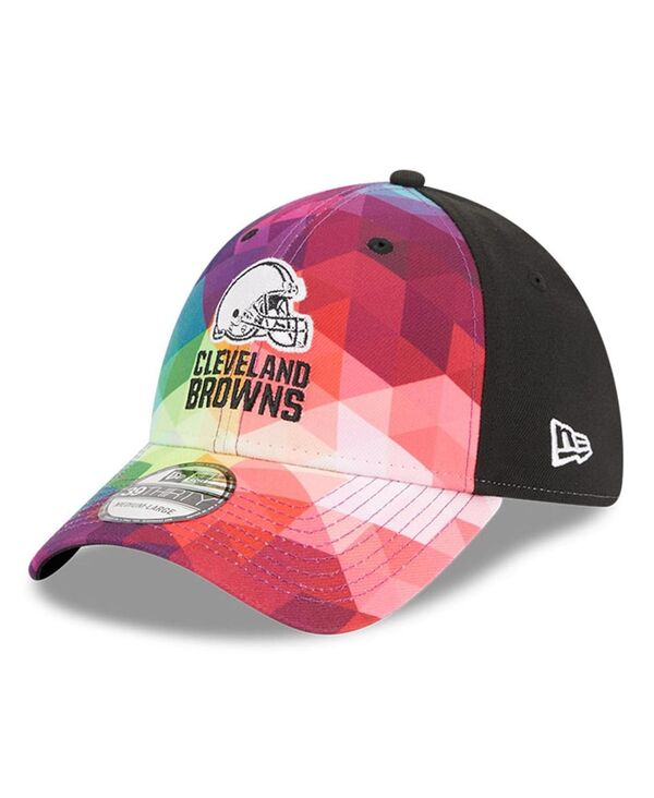 ニューエラ メンズ アクセサリー 帽子 New Era Men's and Women's Multicolor Black Cleveland Browns 2023 NFL Crucial Catch 39THIRTY Flex Hat Multicolor Black ブラック｜ReVida 店