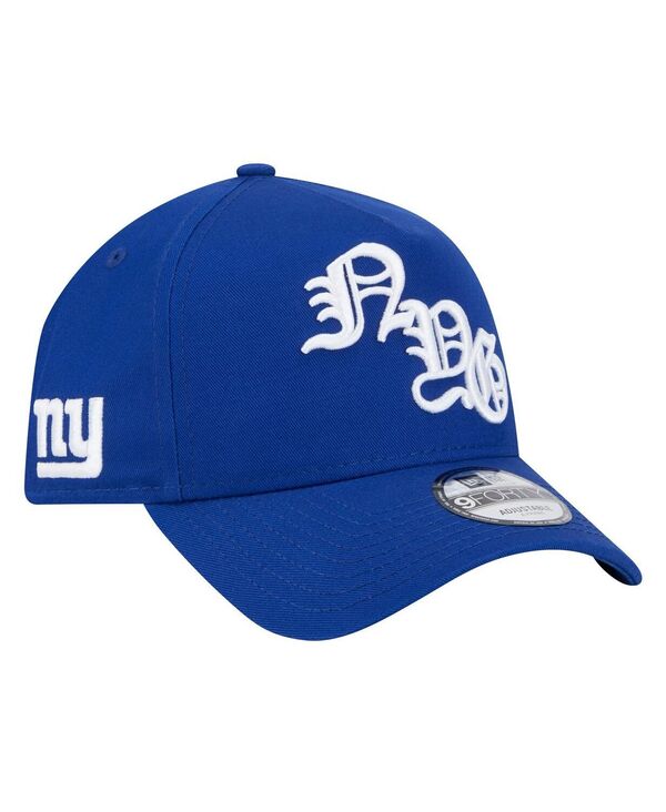 ニューエラ メンズ アクセサリー 帽子 New Era Men's Royal New York Giants Mystic 9FORTY A-Frame Adjustable Hat Royal