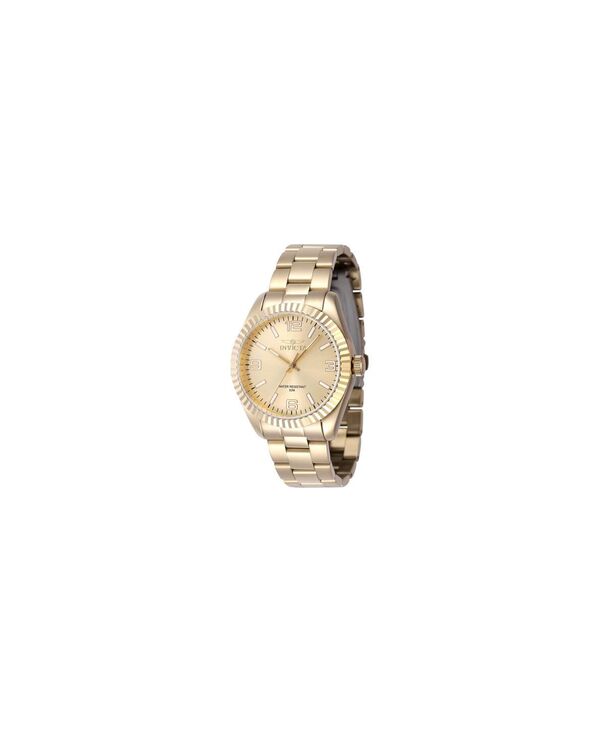 インビクタ レディース アクセサリー 腕時計 Invicta Women's 47475 Specialty Quartz 3 Hand Goldial Watch Gold ゴールド