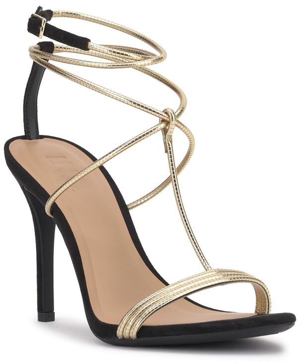 アイ.エヌ.シー インターナショナル コンセプト レディース シューズ サンダル I.N.C. International Concepts Women's Halyn Strappy Stiletto Dressandals Black ブラック|ReVida 店