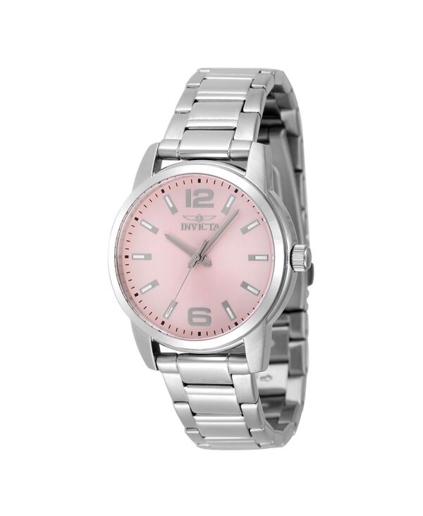 インビクタ レディース アクセサリー 腕時計 Invicta Women's 48501 Celestial Quartz 3 Hand Pink Dial Watch Silver シルバー