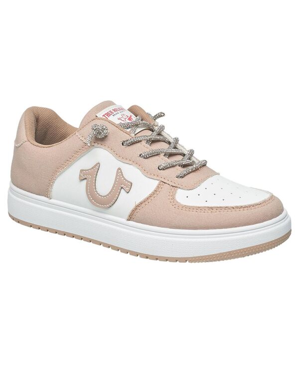 トゥルーレリジョン レディース シューズ スニーカー ロゴタイプ True Religion Ladies Allison Logo Sneaker Taupe トープ