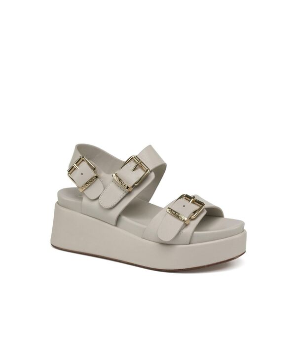 ジェースライズ レディース シューズ サンダル JSlides Brooke Sandal Off white leather オフホワイト|ReVida 店