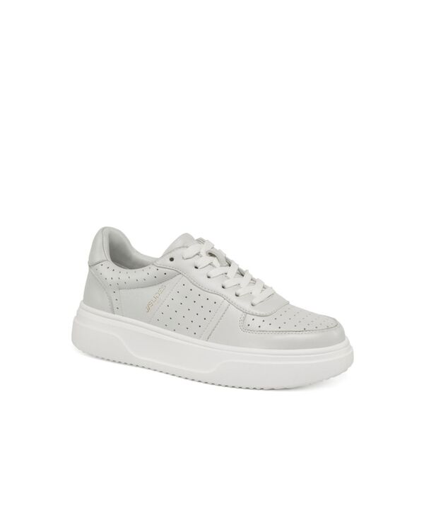 ジェースライズ レディース シューズ スニーカー JSlides Felix Sneaker White leather ホワイト｜ReVida 店
