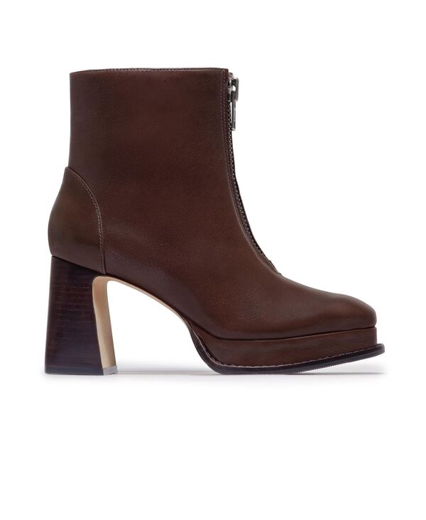 ベルナード レディース シューズ ブーツ・レインブーツ プラットフォーム Bernardo Footwear Bernardo Mafalda Platform Bootie Dark chocolate チョコレート